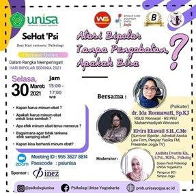 Sesi Hari Tertentu ‘Psikologi” UNISA Yogyakarta