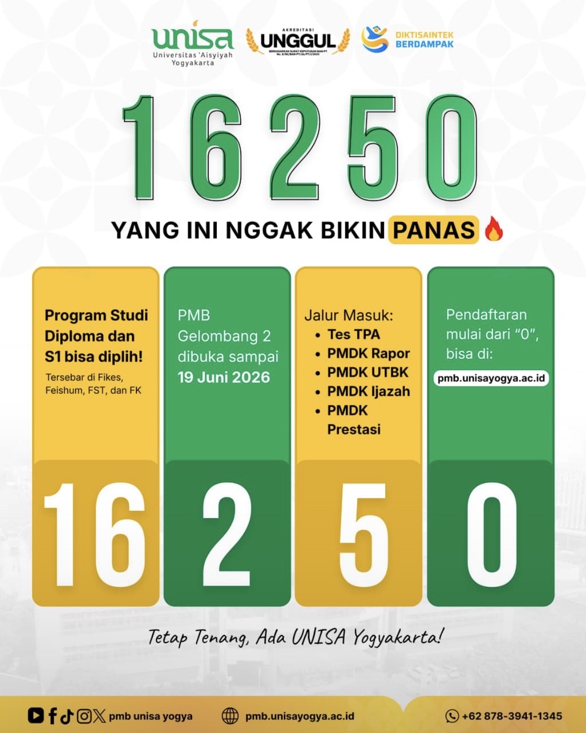 16.250 UNISA YOGYAKARTA